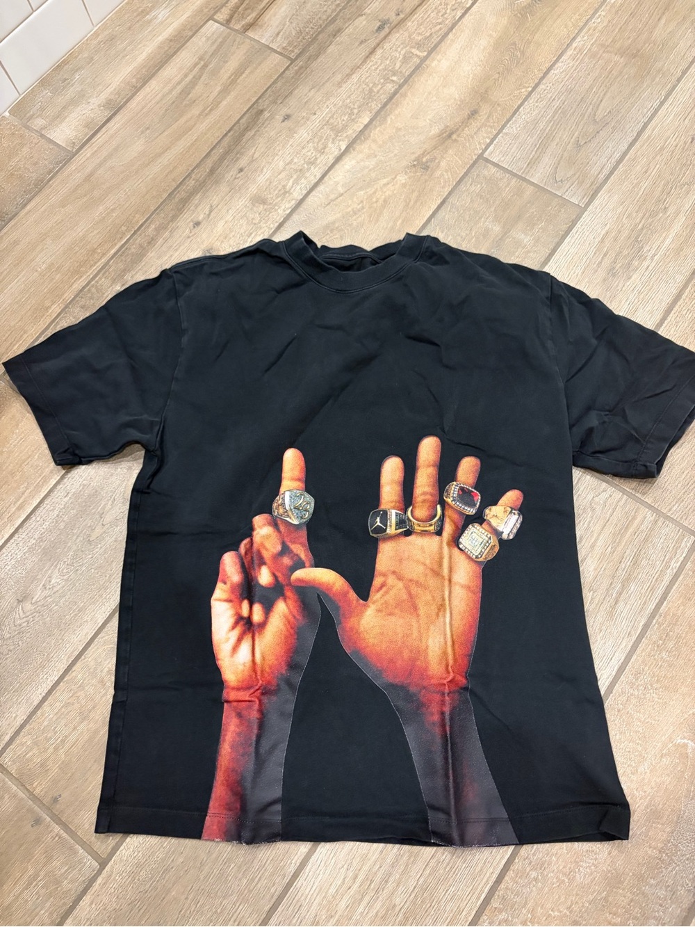 Jordan Flight MVP Rings T-Shirt black medium